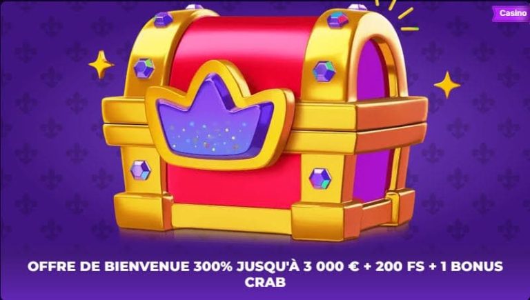 Royal Game Casino bonus bienvenue