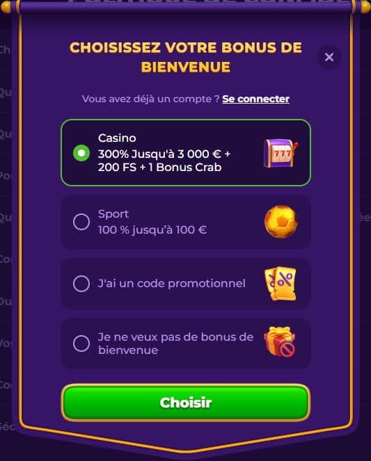 Royal Game Casino inscription